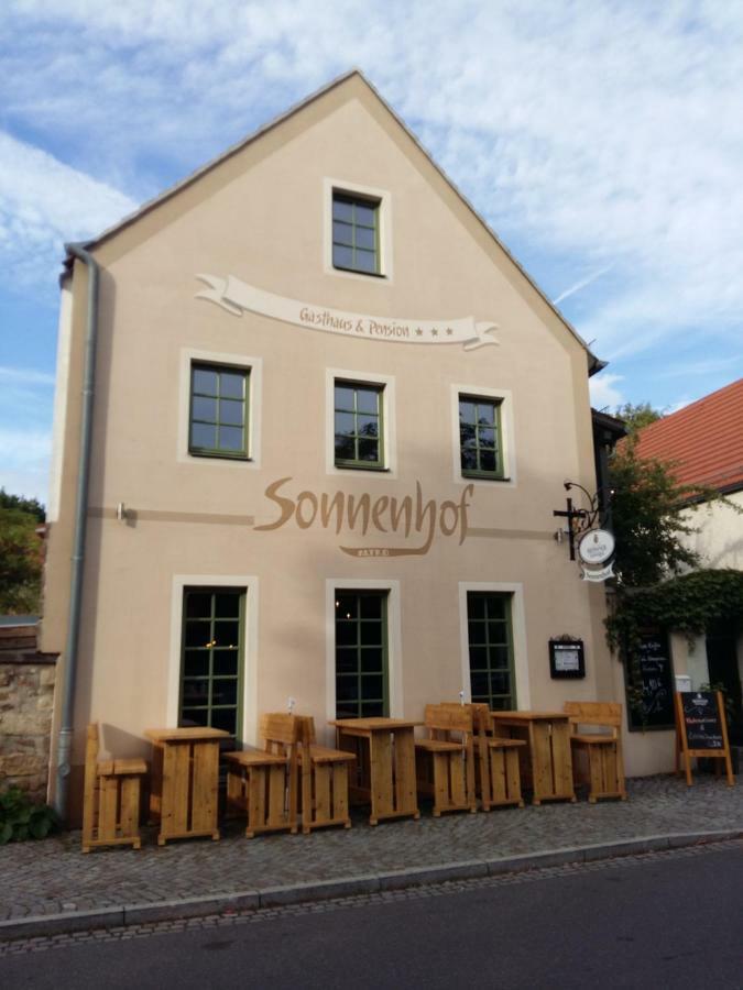 Wirtshaus Sonnenhof Radebeul Exterior foto
